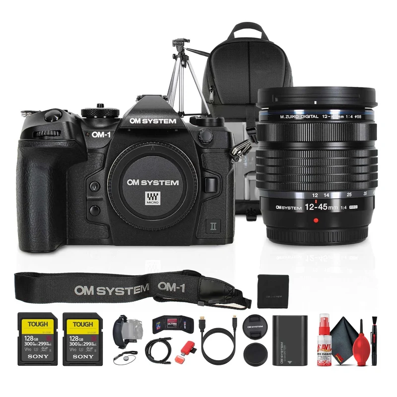 OM SYSTEM OM-1 Mark II with 12-40mm f/2.8 Lens Bundle