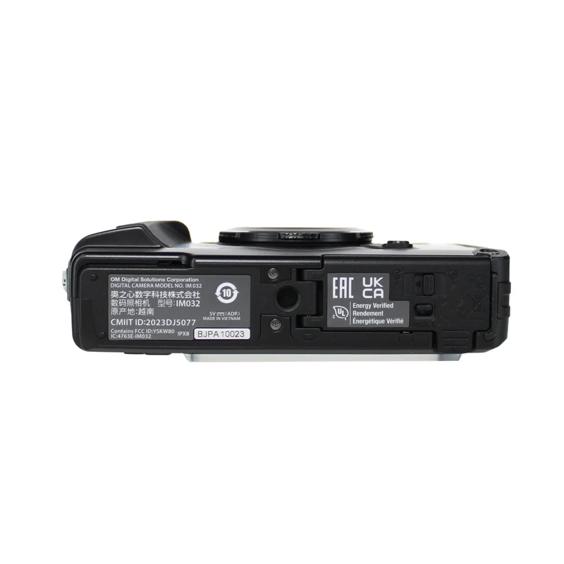 OM SYSTEM Tough TG-7 Black Waterproof Camera with 50 Piece Accessory Kit + Extra Battery + More