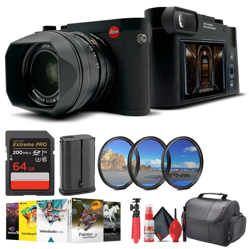 Leica Q3 Compact and Powerful Digital Camera (19080) with Summilux 28mm f/1.7