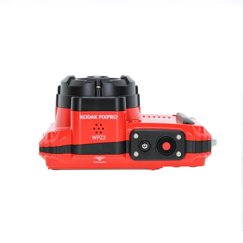 KODAK PIXPRO WPZ2 Rugged Waterproof Dustproof Digital Vlogging Camera (Red)
