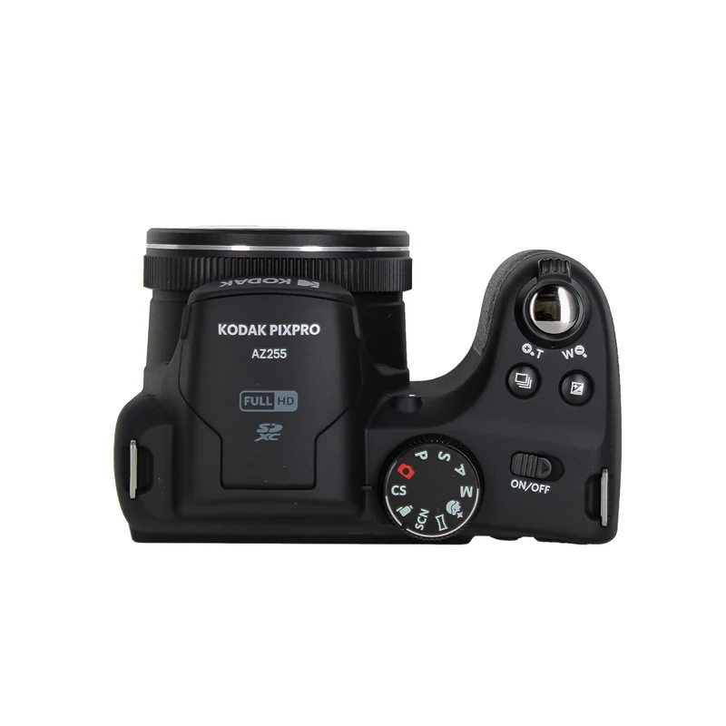 Kodak Pixpro AZ255 Digital Camera in Black (AZ255BK) Bundle with Accessories