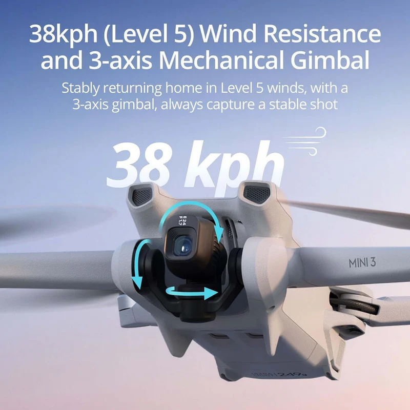 Mini 3 with DJI RC Remote (CP.MA.00000587.01) + 64GB Card + More
