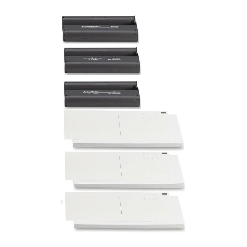 Canon KP-36IP Color Ink and Photo Paper Set 4"x 6" for Canon Selphy Printers (108 Sheets) Bundle