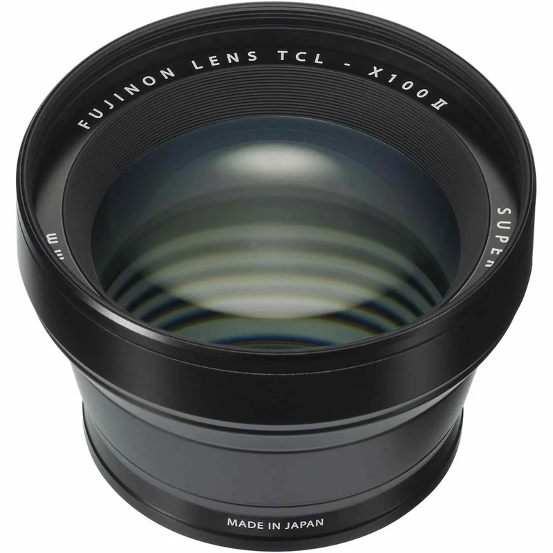 Fujifilm Fujinon Tele Conversion Lens for X100 Series Camera, Black (TCL-X100 B II)