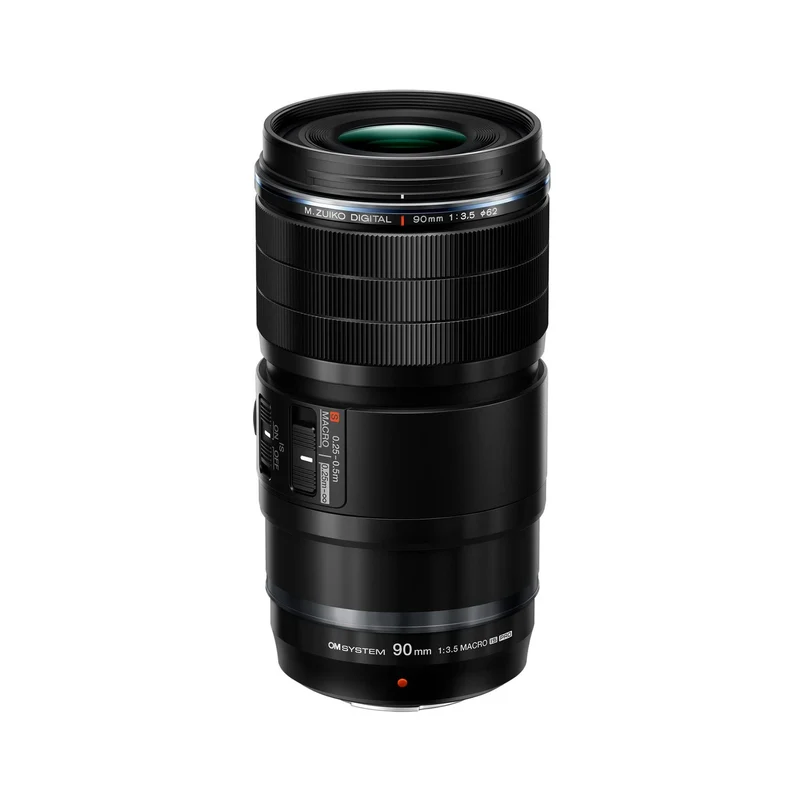OM SYSTEM Olympus M.Zuiko Digital ED 90mm F3.5 Macro is PRO for Micro Four Thirds System Camera, Weather Sealed Design, MF Clutch, Fluorine Coating, Compatible with Teleconverter