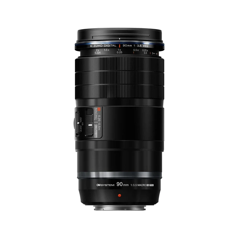 OM SYSTEM Olympus M.Zuiko Digital ED 90mm F3.5 Macro is PRO for Micro Four Thirds System Camera, Weather Sealed Design, MF Clutch, Fluorine Coating, Compatible with Teleconverter