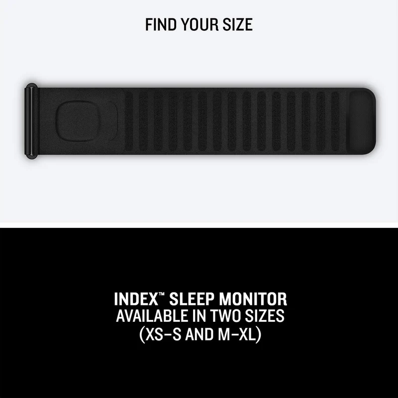Garmin Index Sleep Monitor, Smart Sleep Band with Advanced Sleep Tracking and Recovery Metrics, L-XL