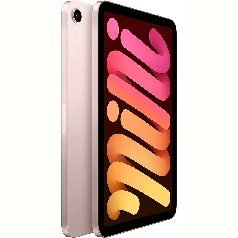 Apple iPad Mini 6 (64GB, Wi-Fi, Pink) Bundle with Zipper Sleeve