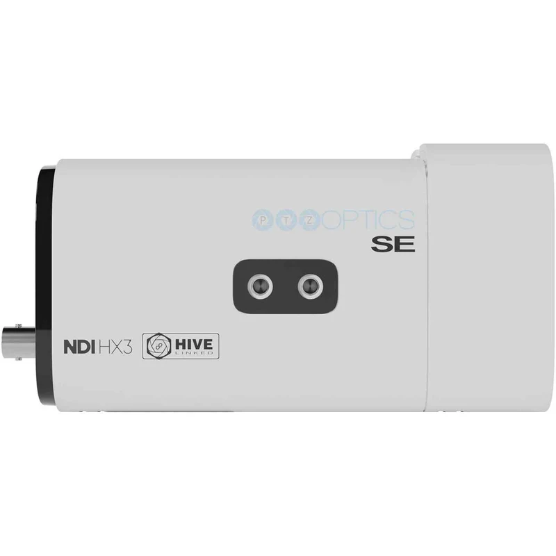 PTZOptics Studio SE Hive-Linked PTZ Camera w/ 12x Optical Zoom, HD Streaming–White | More