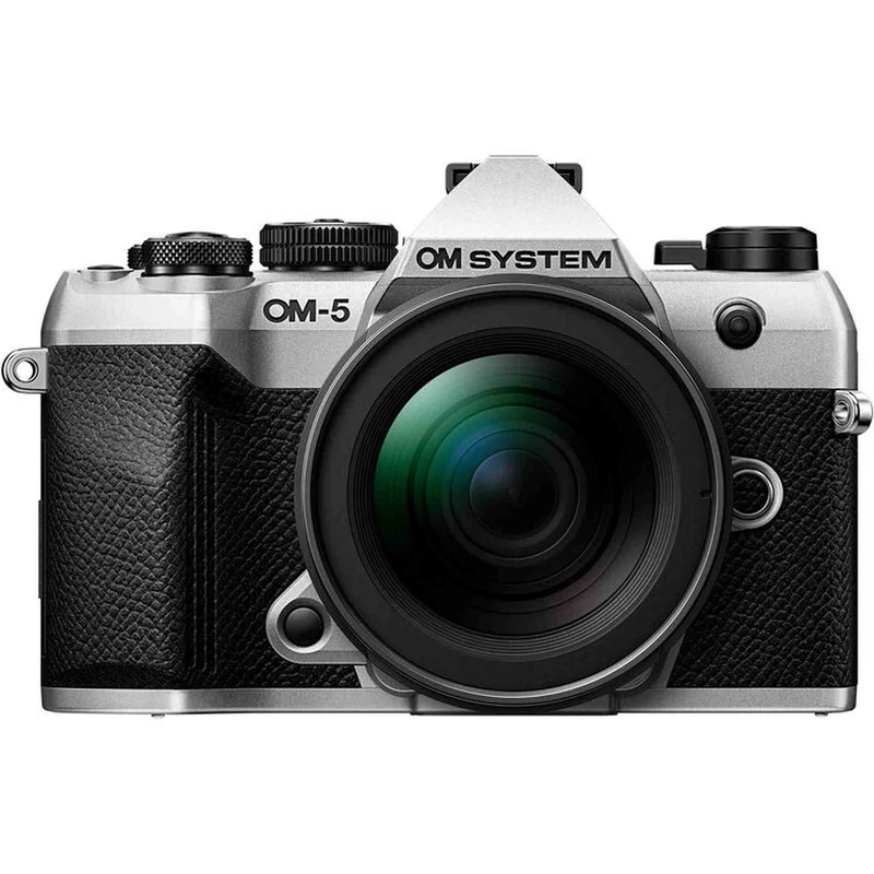 OM SYSTEM OM-5 Mark II Mirrorless Camera with 12-45mm f/4 PRO Lens Bundle + 64GB Card + Battery