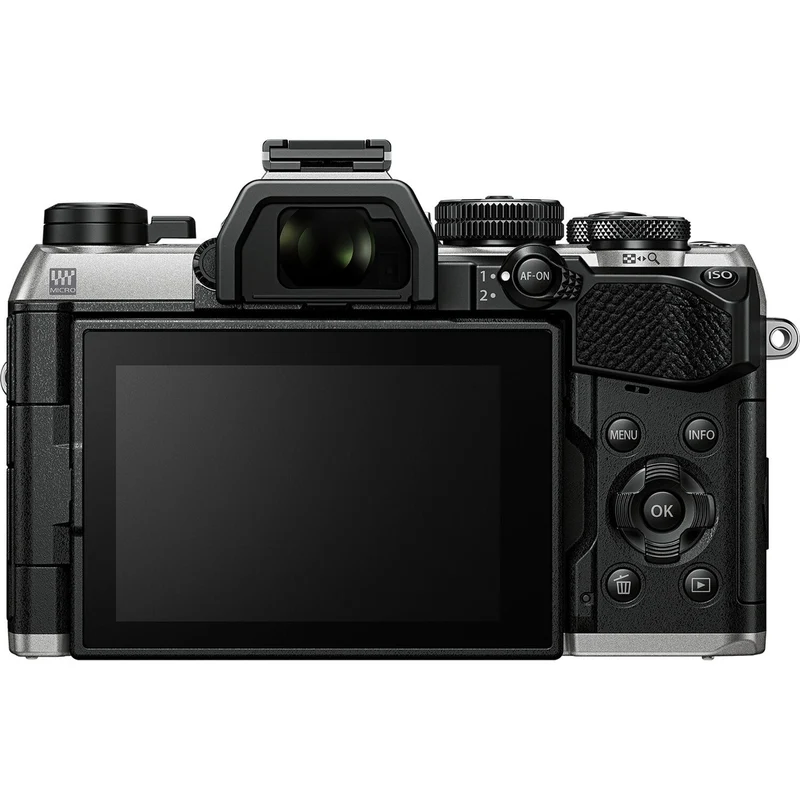 OM SYSTEM OM-5 Mark II Mirrorless Camera with 12-45mm f/4 PRO Lens Bundle + 64GB Card + Battery