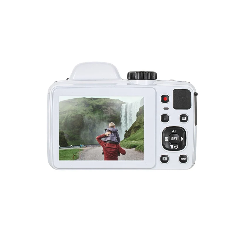 Kodak PIXPRO AZ405 Digital Camera (White) (AZ405WH) + 32GB Card + Bag + Cloth