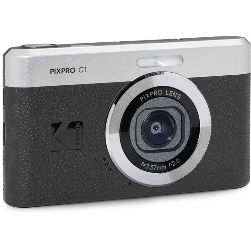 Kodak PIXPRO C1 Digital Camera (Black) 13MP Compact Camera + More