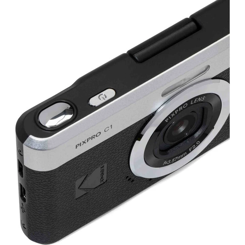 Kodak PIXPRO C1 Digital Camera (Black) 13MP Compact Camera + More
