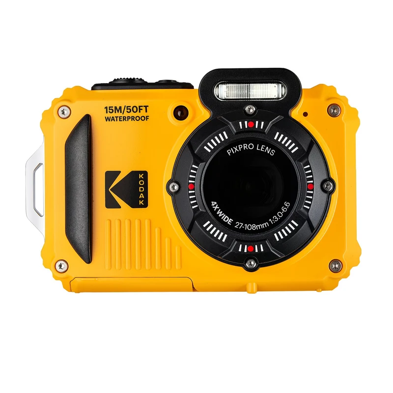 Kodak PIXPRO WPZ2 Digital Camera (Yellow) | Waterproof & Shockproof Camera