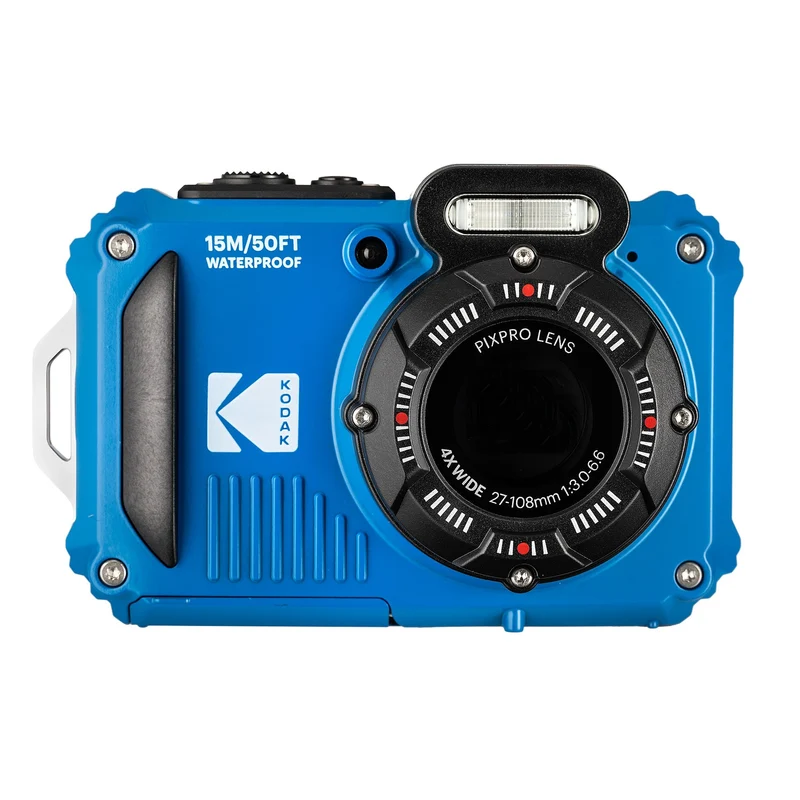 Kodak PIXPRO WPZ2 Digital Camera Blue| Waterproof, Shockproof & Dustproof Camera