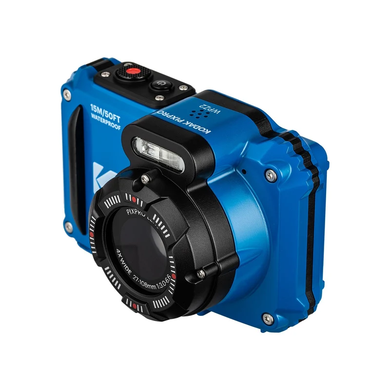 Kodak PIXPRO WPZ2 Digital Camera Blue| Waterproof, Shockproof & Dustproof Camera