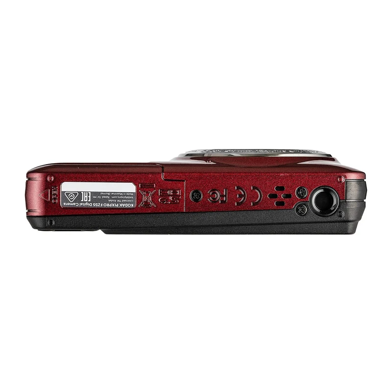 Kodak PIXPRO FZ55 Digital Camera (Red) (FZ55RD) + 128GB Card + Case + Cleaning Cloth