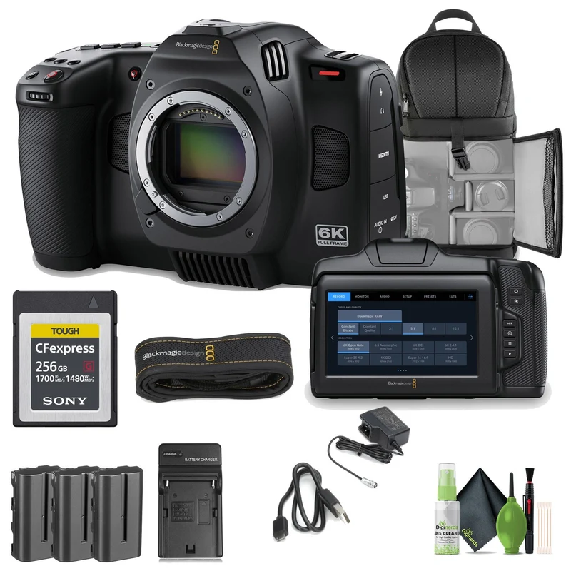 Blackmagic Design Cinema Camera 6K (Leica L) Bundle