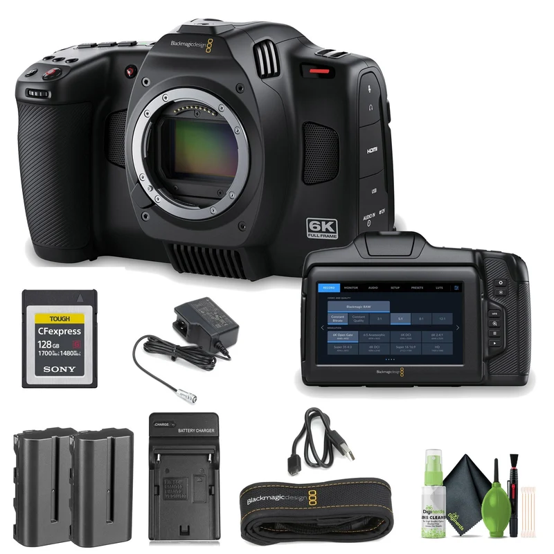 Blackmagic Design Cinema Camera 6K (Leica L) Bundle