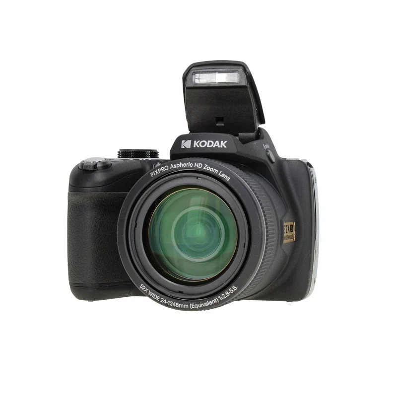 KODAK PIXPRO AZ528 16MP Digital Vlogging Camera +32GB Memory Card + More (Black)