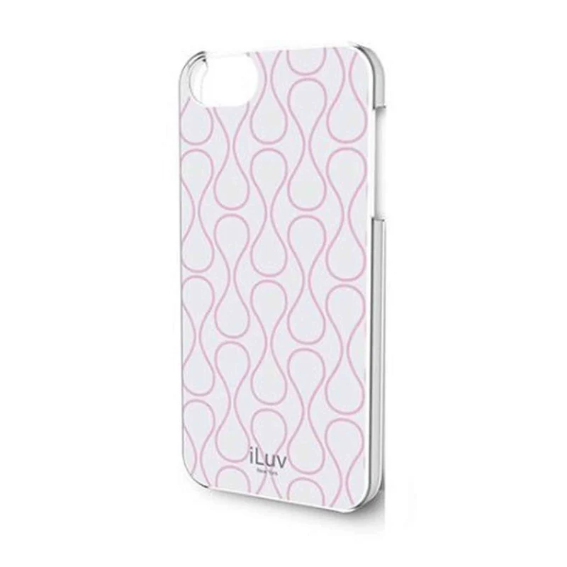 Laentina iLuv ICA7H307WHT Festival Chic Hardshell Case for Apple iPhone 5 - 1 Pack - Retail Packaging - White