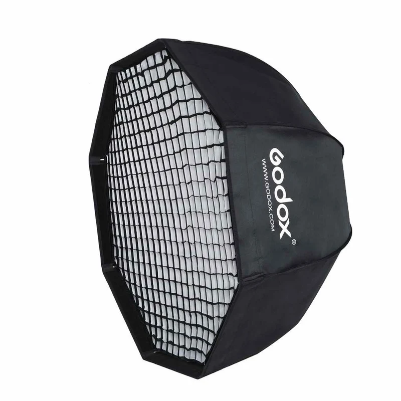Godox AD-S5 37" 94Cm Folding up Soft Umbrella for Witstro AD180 AD360 White