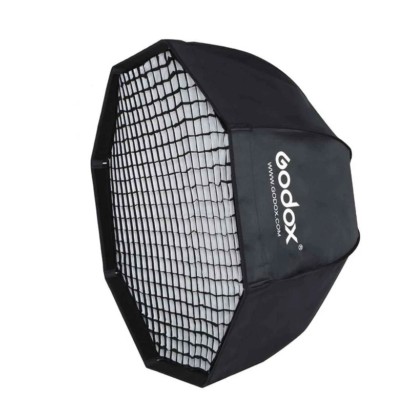 Godox AD-S5 37" 94Cm Folding up Soft Umbrella for Witstro AD180 AD360 White