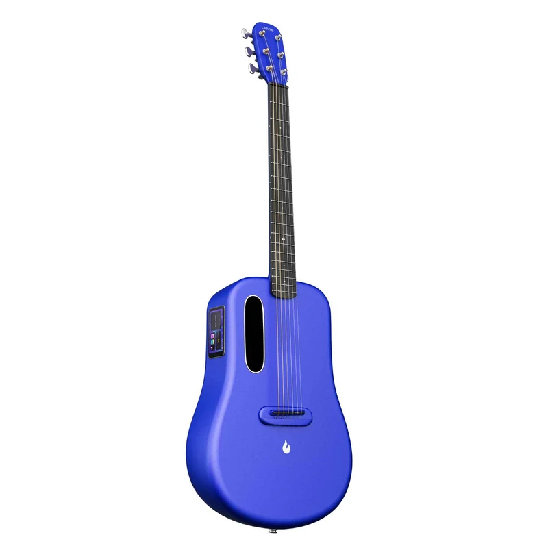 LAVA ME 2 Super AirSonic Carbon Fiber Guitar w/Effects 36'' Acoustic Electric, Black, Right