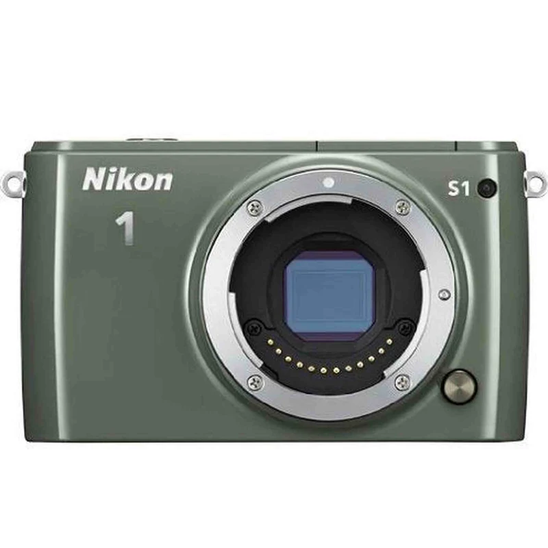 Nikon 1 S1 10.1 MP HD Digital Camera (Green) Body only