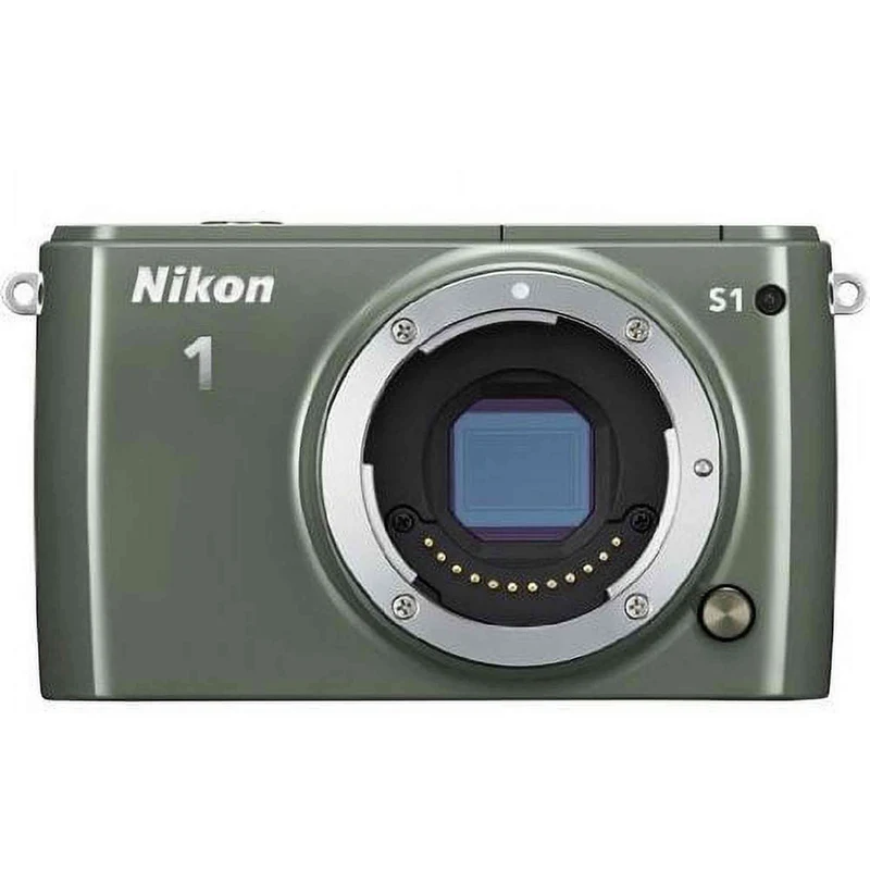 Nikon 1 S1 10.1 MP HD Digital Camera (Green) Body only