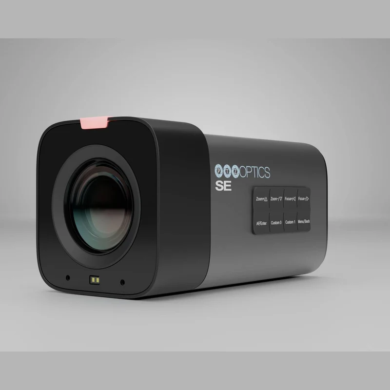PTZOptics Studio SE Professional Camera, 1080p, NDI HX3, 12X/20X Zoom, HDMI, SDI, USB, IP Output (20X, Grey)