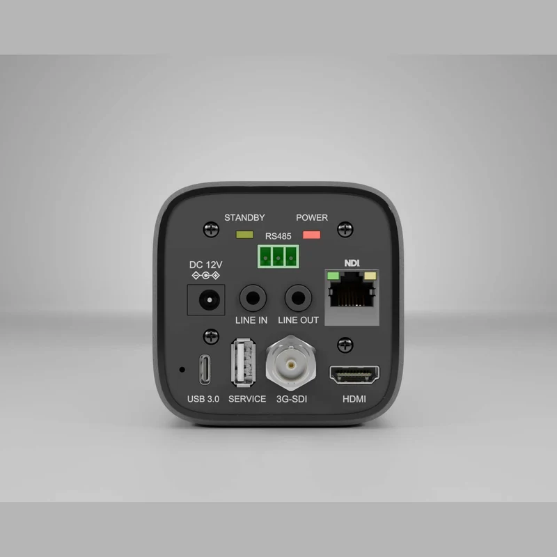 PTZOptics Studio SE Professional Camera, 1080p, NDI HX3, 12X/20X Zoom, HDMI, SDI, USB, IP Output (20X, Grey)