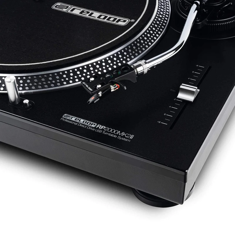 Reloop RP-2000 MK2 Professional Direct Drive USB Turntable System