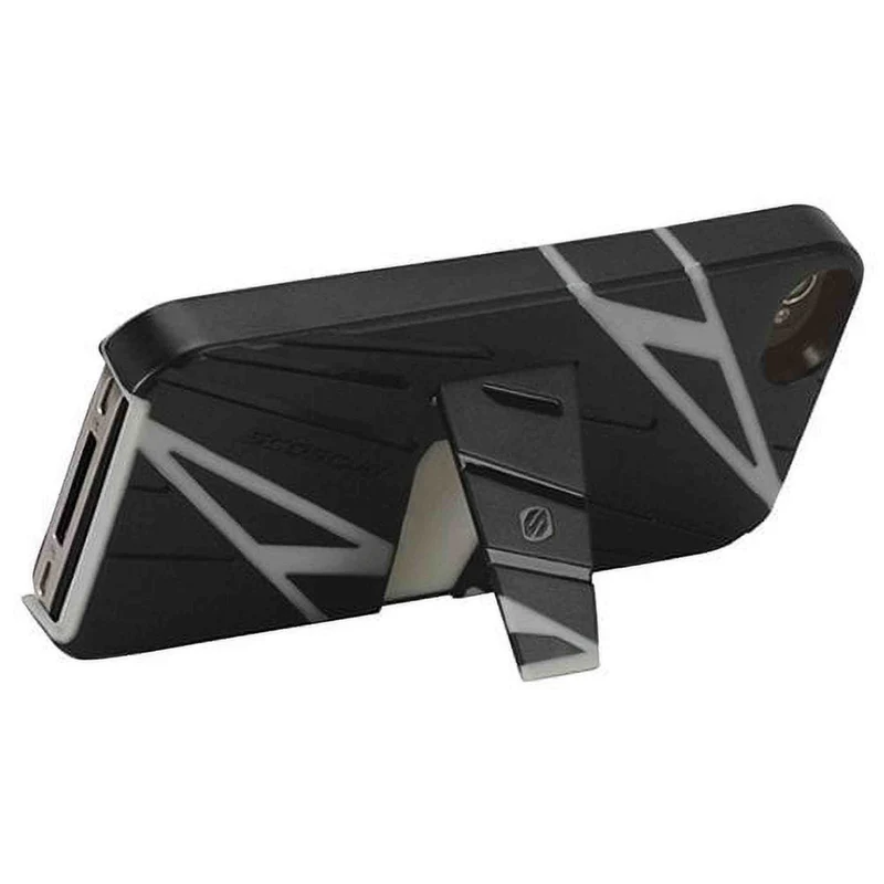 Scosche IP5SPBK Black/Gray sportKASE for iPhone 5 and 5S