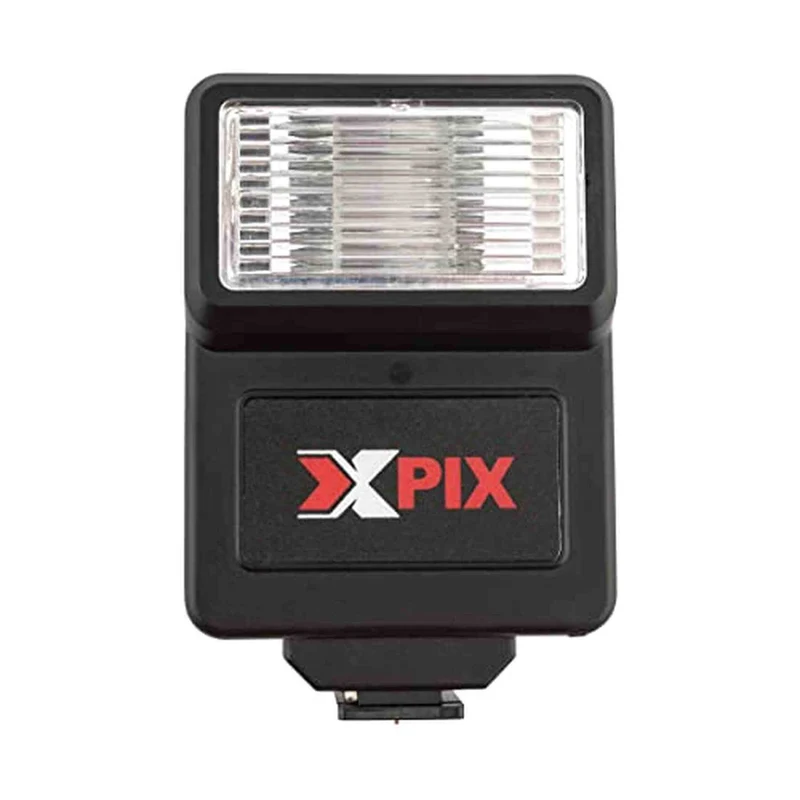 Digital Slave Flash for Digital/SLR/DSLR Mirrorless for Canon Nikon Pentax Olympus Fujifilm Panasonic Sony Camera (Black)