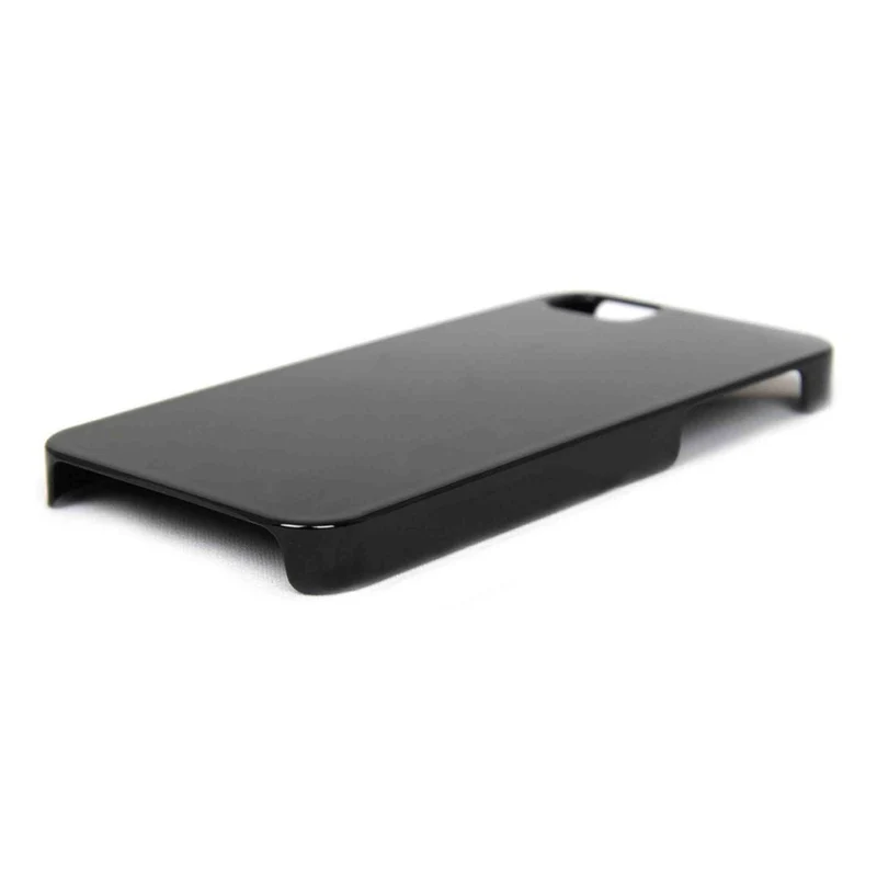 The Joy Factory Madrid - Ultra Slim PC Case with Screen Protector for iPhone5/5S, CSD134 (Jet Black)