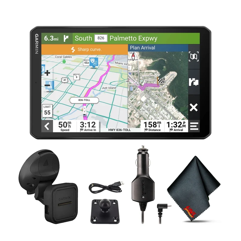 Garmin RV 895 MT-S with 6Ave Cleaning Cloth