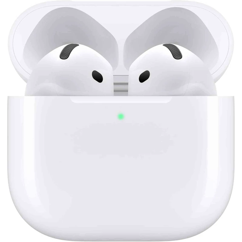 Apple AirPods 4 Wireless Earbuds, Bluetooth Headphones, with Active Noise Cancellation, Adaptive Audio, Transparency Mode, Personalized Spatial Audio, USB-C Charging Case, Wireless Charging, H2 Chip