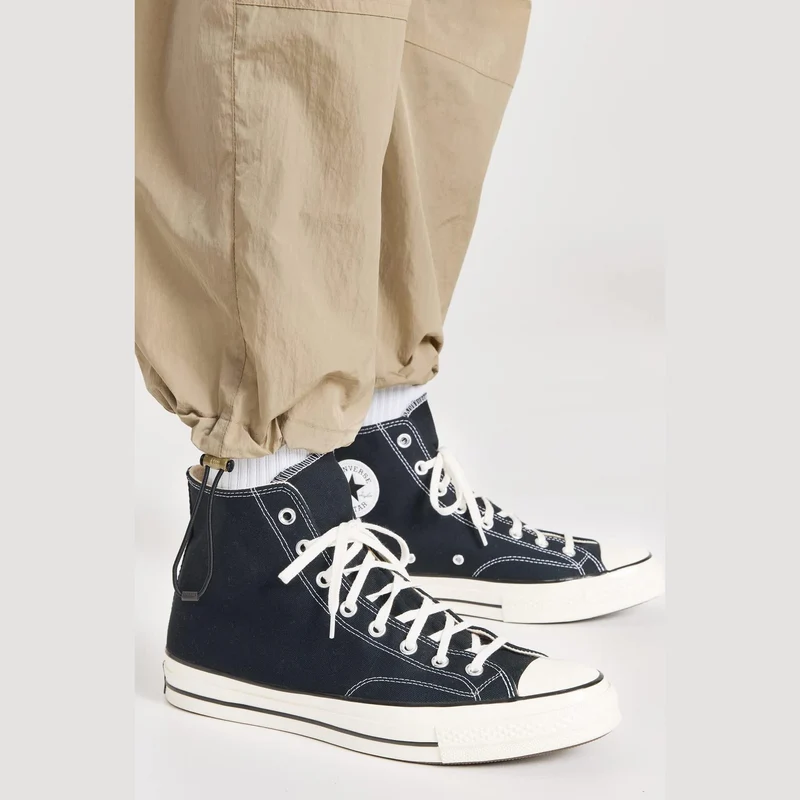 Converse All Star '70s High Top Unisex Sneakers, Black, 9 US Women/7 US Men