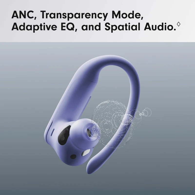 Beats Powerbeats Pro 2 Wireless Bluetooth Earbuds - Noise Cancelling, Heart Rate Monitor, IPX4, Up to 45H Battery & Charging Case, Works with Apple & Android - Hyper Purple