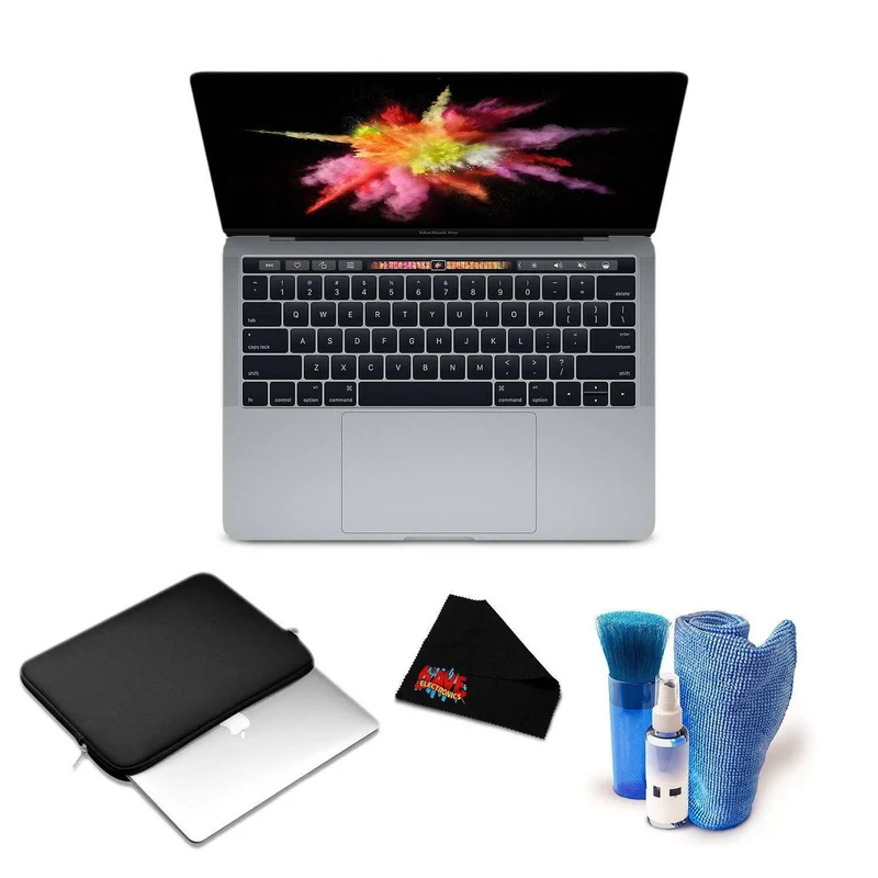 Apple 13.3" MacBook Pro (Mid 2018, Space Gray) MR9Q2LL/A Bundle