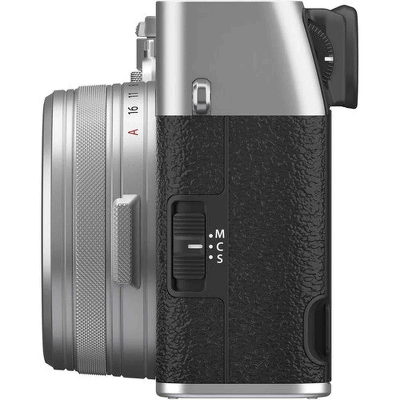 FUJIFILM X100VI Digital Camera (Silver) (16821822) + 64GB Card + Advanced Bundle -