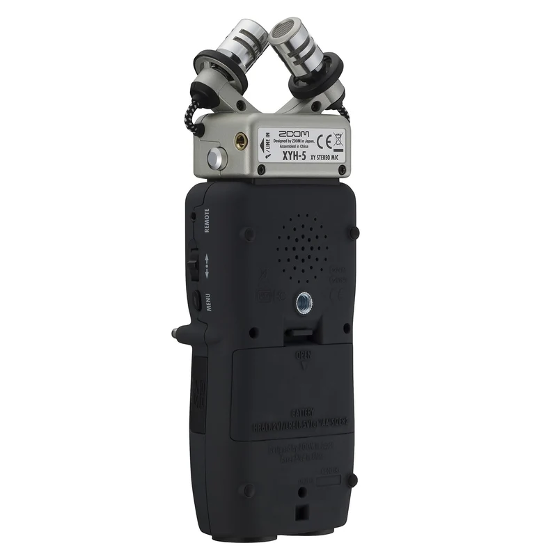 Zoom H5 4-Track Portable Recorder for Audio for Video, Music, and Podcasting, Stereo Microphones, 2 XLR/TRS Inputs, USB Audio Interface, Battery Powered