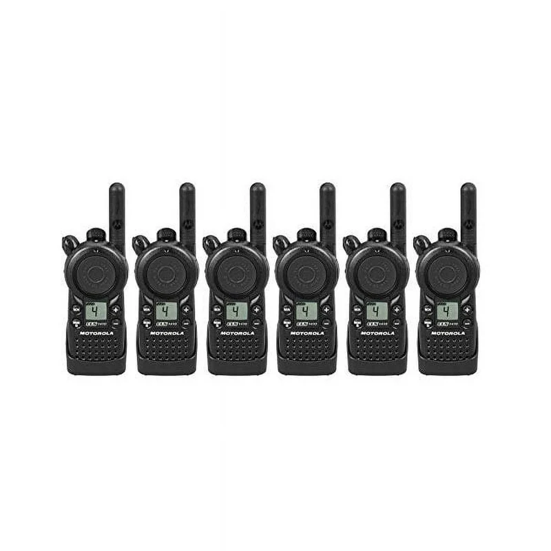 Motorola CLS1410 UHF Frequency Professional Two Way Radio (6-Pack)