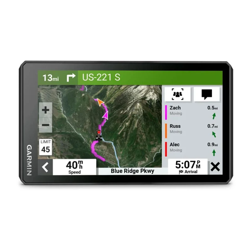 Garmin Zumo XT2 MT-S with USB Car and Wall Adapters and 6Ave Cleaning Cloth