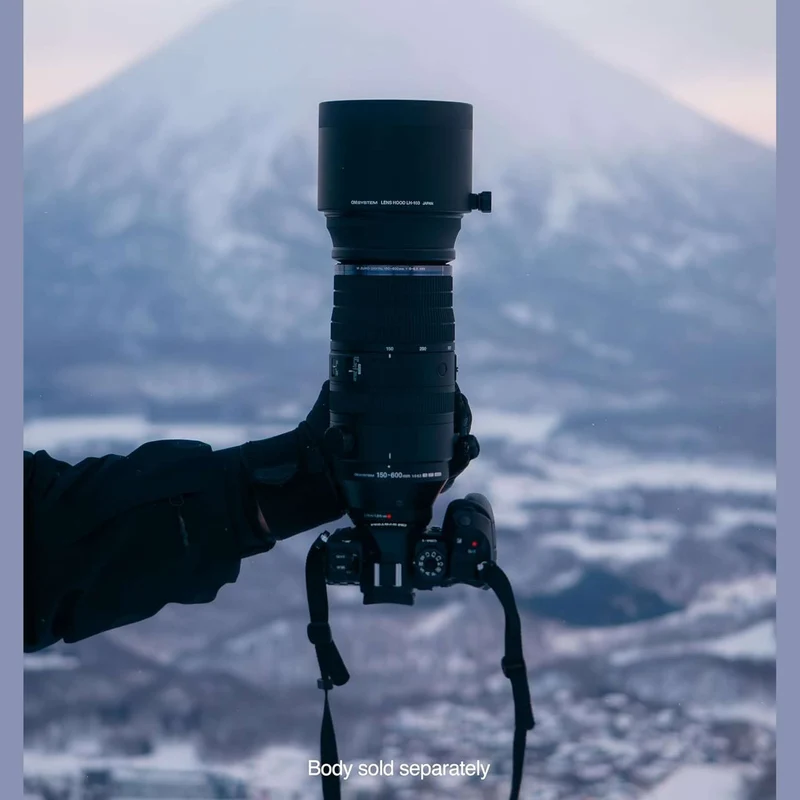 OM SYSTEM Olympus M.Zuiko Digital ED 150-600mm F5.0-6.3 IS For Micro Four Thirds System Camera, Outdoor Bird Wildlife, Weather Sealed Design, Telephoto Compatible with Teleconverter