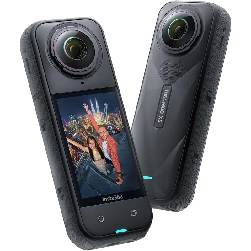 Insta360 X5 - Waterproof 8K 360° Action Camera, Leading Low Light, Invisible Selfie Stick Effect, Rugged and Replaceable Lens, 3-Hour Battery, Built-in Wind Guard, Stabilization, Triple AI Chip Design
