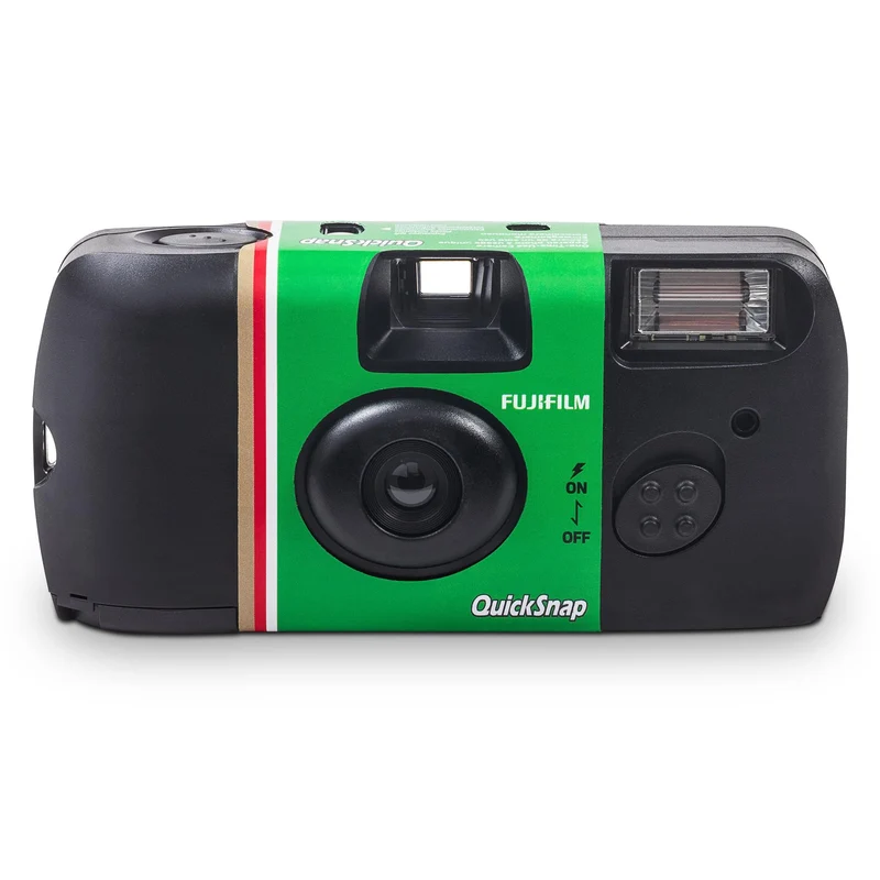 Fujifilm QuickSnap Flash 400 One-Time-Use Camera - 27 Exposures