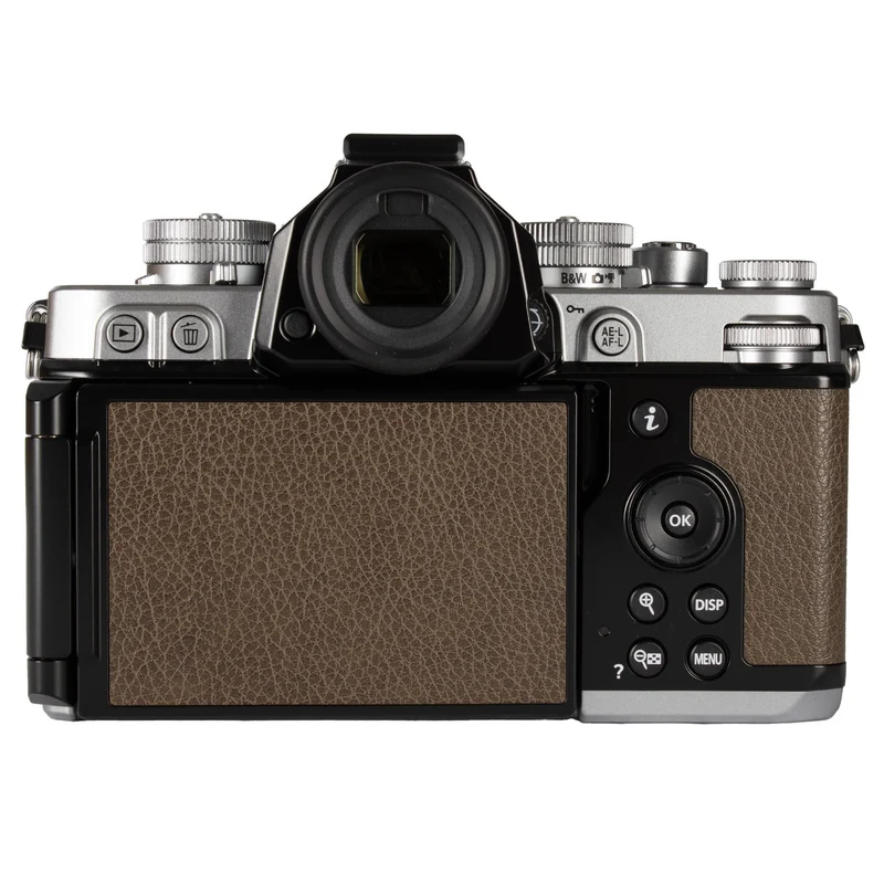 Nikon Zf 24.5MP Full Frame Mirrorless Camera with 273-Point Hybrid AF and 5-Axis Stabilization (Silver & Sepia Brown)